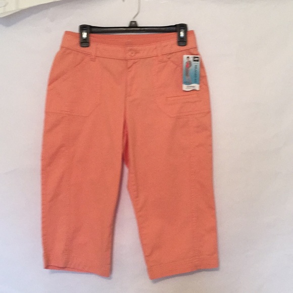 petite lee lyric twill skimmer capris